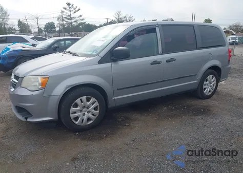 2014 Dodge Grand Caravan American Value Pkg z USA, uszkodzony, nr VIN 2C4RDGBG7ER452572